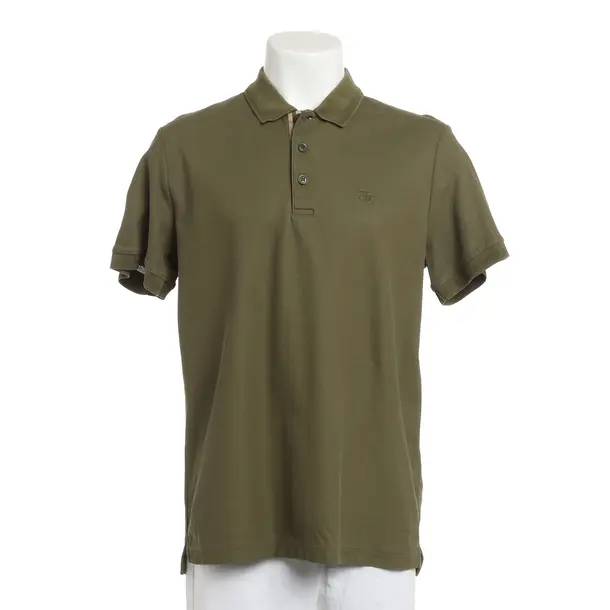 Polo, in Verde, Cotone, Burberry