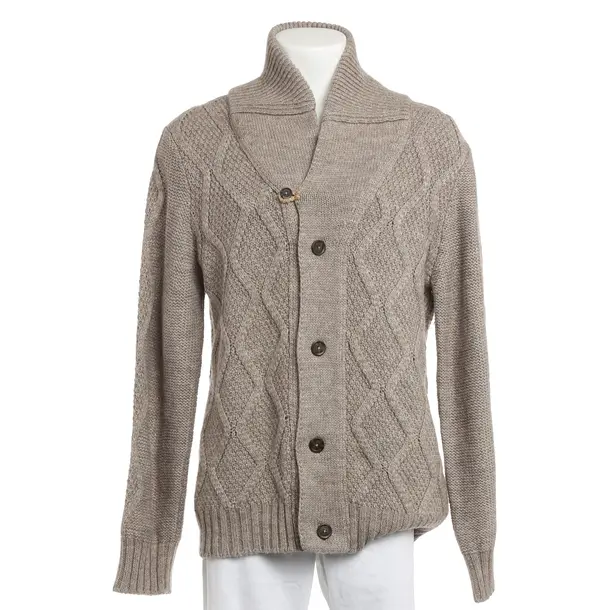 Strickjacke, in Hellbraun, Wolle, Closed