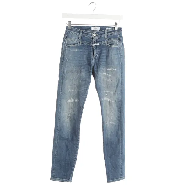 Skinny Jeans, in Blue, Cotton, Closed