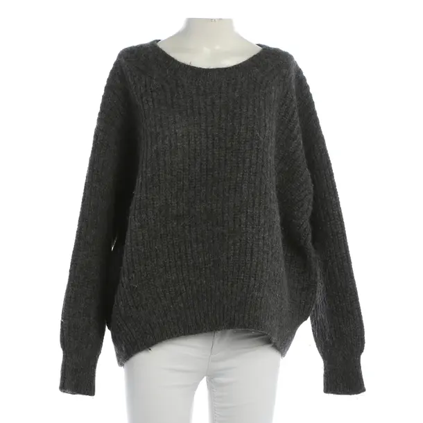 Jumper, in Gray, Wool, Closed