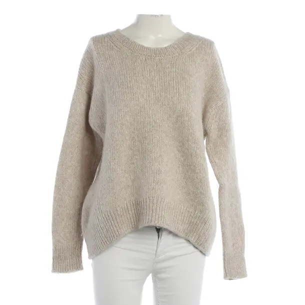 Pullover, in Hellbraun, Wolle, Closed