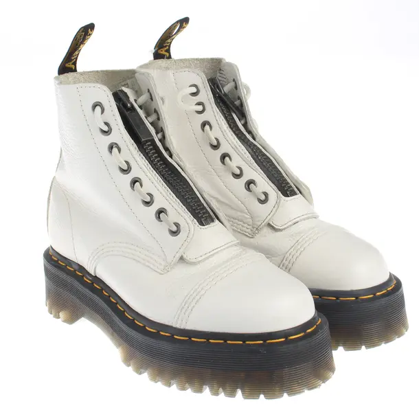 Ankle Boots, in White, Dr. Martens