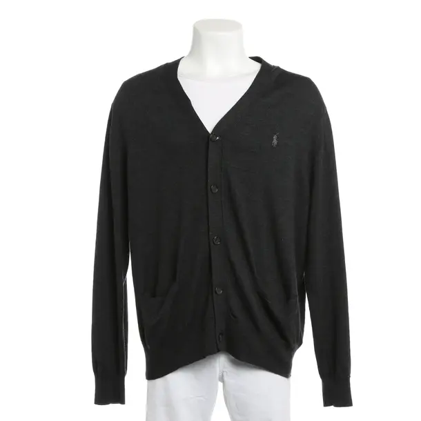 Strickjacke, in Grau, Wolle, Polo Ralph Lauren