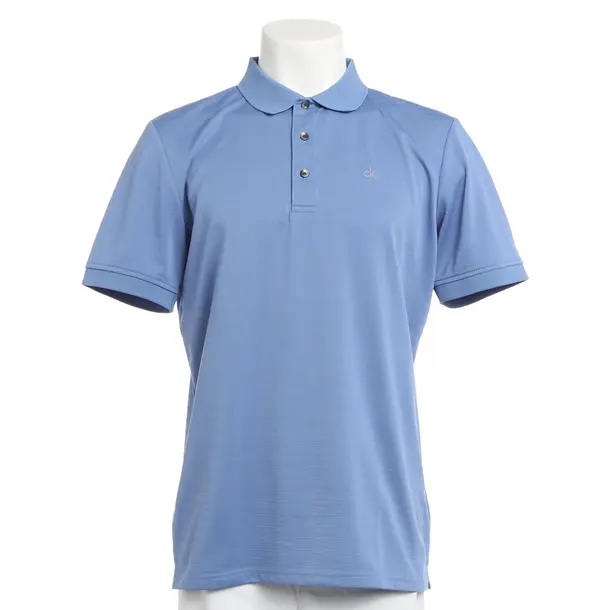 Polo Shirt, in Light Blue, Polyester, Calvin Klein