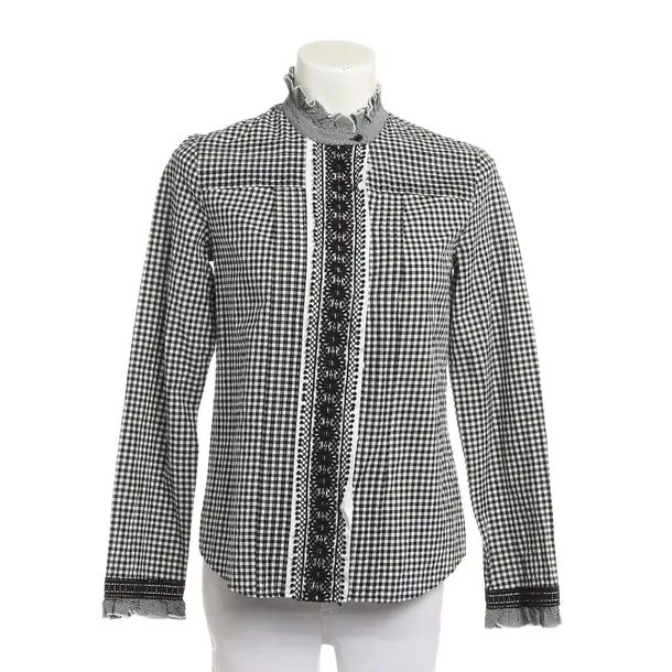 Bluse, in Schwarz, Baumwolle, Max Mara