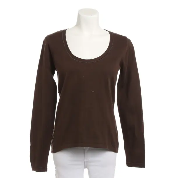 Jumper, in Dark Brown, Cotton, Marc O'Polo