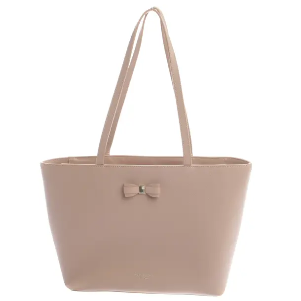 Shopper Bag, in Light Pink, Leather, Ted Baker
