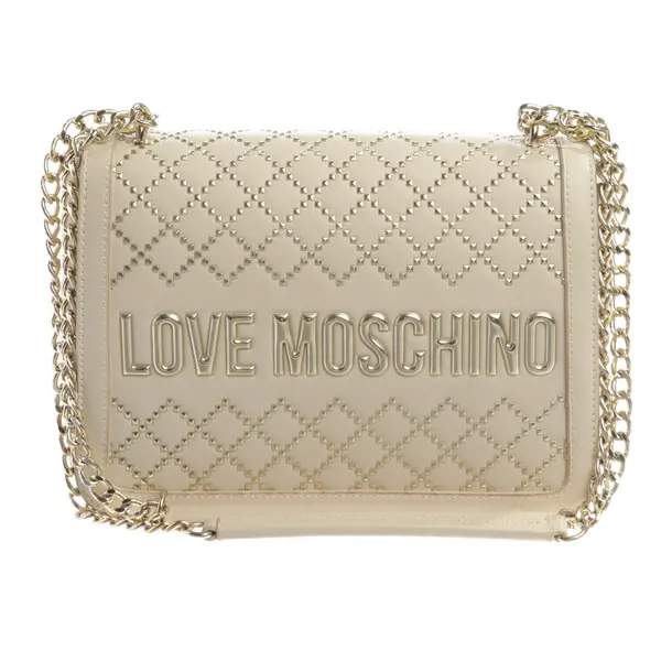 Borsa a cinture a tracolla, in Beige, Poliammide, Amore Moschino