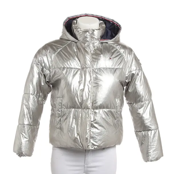 Winterjacke, in Silber, Polyimid, Tommy Hilfiger