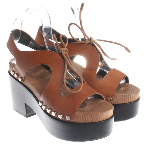 Sandaletten, in Hellbraun, Balenciaga