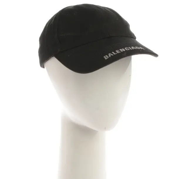 Cappello, in Nero, Pelle, Balenciaga