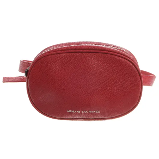 Bum Bag, in Red, Leather, Armani Exchange