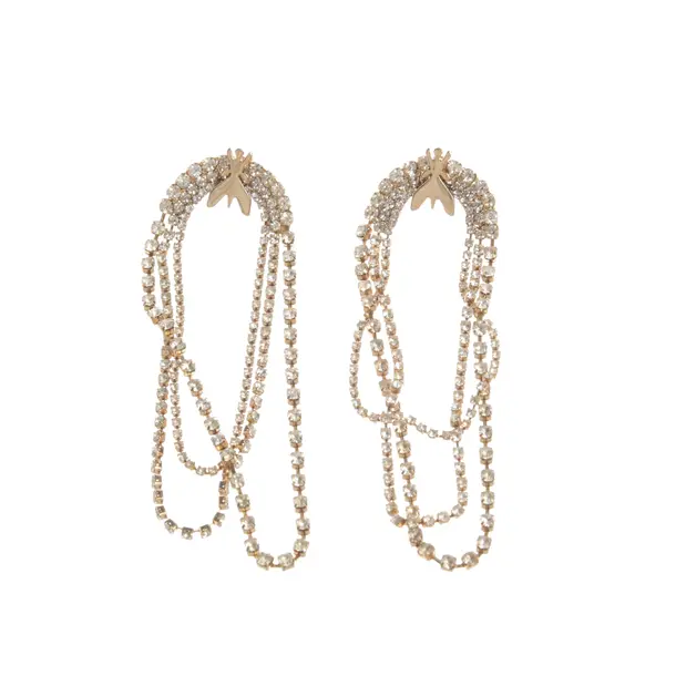 Earrings, in Gold, Metal (metallic, metallized), Patrizia Pepe