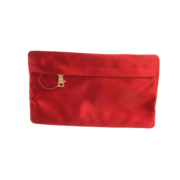 Kosmetiktasche, in Rot, Polyester, Prada