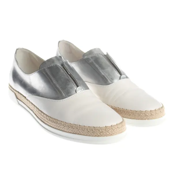 Espadrilles, in Weiß, Tod´s