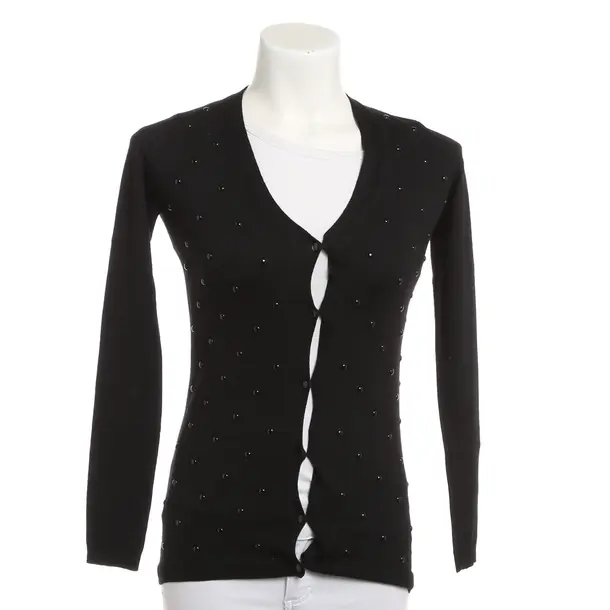Strickjacke, in Schwarz, Wolle, Escada