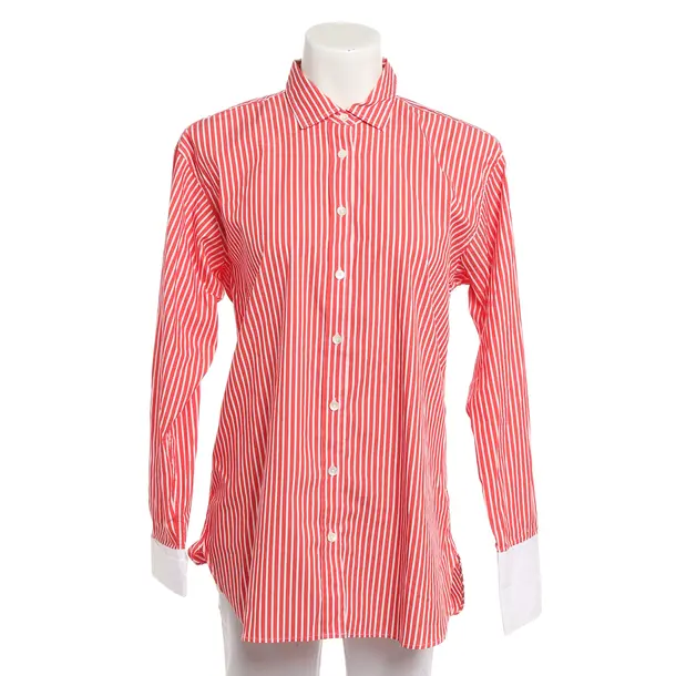 Camicetta, in Rosso chiaro, Cotone, Chiuso