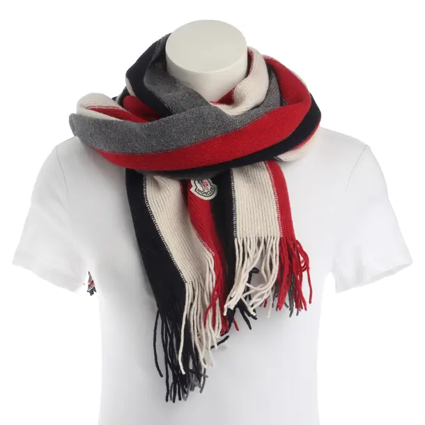 Scarf, in Multicolored, Wool, Moncler