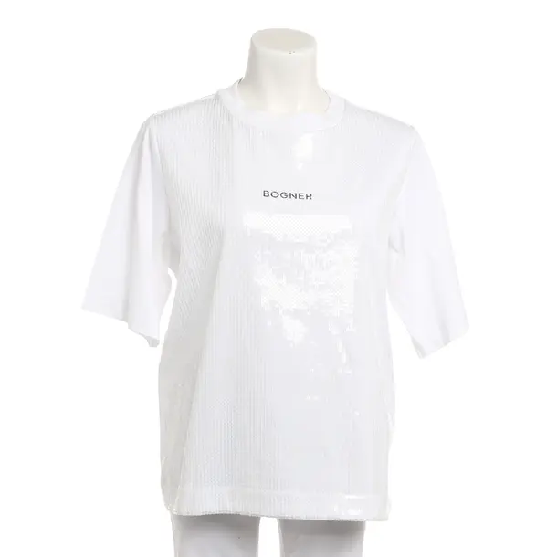 Shirt, in White, Cotton, Bogner