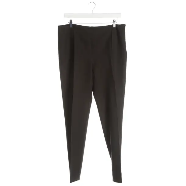 Pants, in Dark Brown, Wool, Max Mara