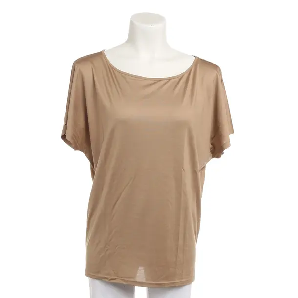 Shirt, in Braun, Seide, Max Mara