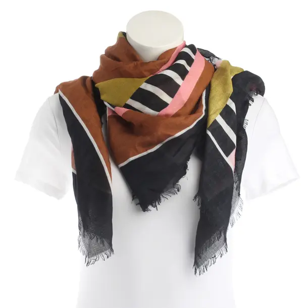 Shawl, in Multicolored, Viscose, Coccinelle