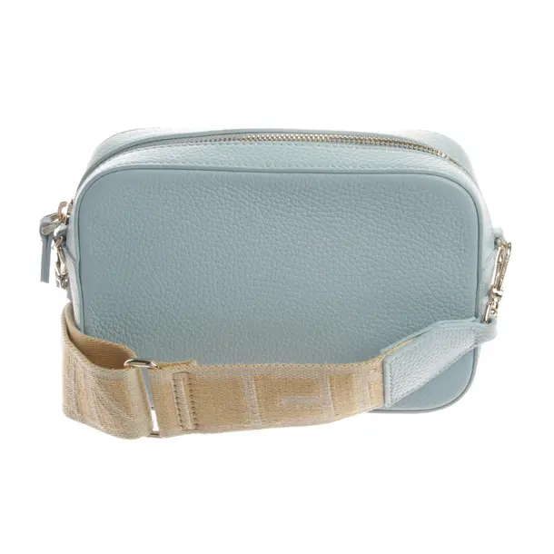 Shoulder Bag, in Light Blue, Leather, Coccinelle