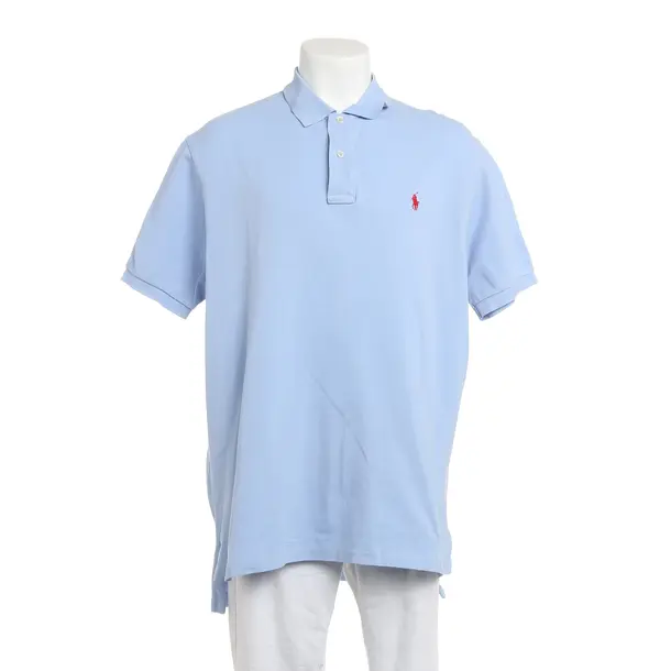 Poloshirt, in Hellblau, Baumwolle, Polo Ralph Lauren