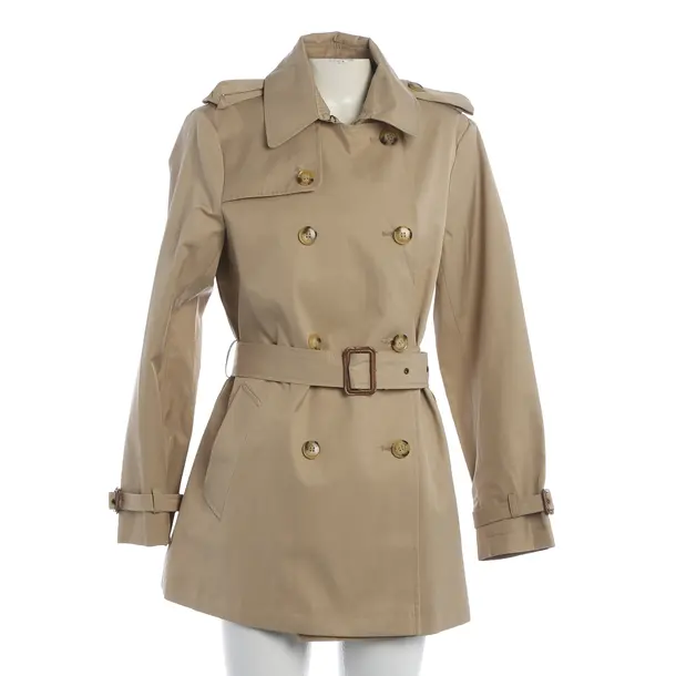 Mid-Season Coat, in Brown, Polyester, Ralph Lauren Black Label