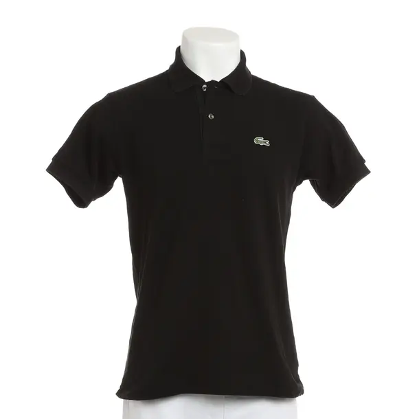 Poloshirt, in Schwarz, Baumwolle, Lacoste