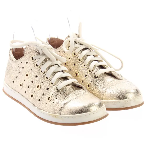 Sneaker, in Oro, Set di gemelli
