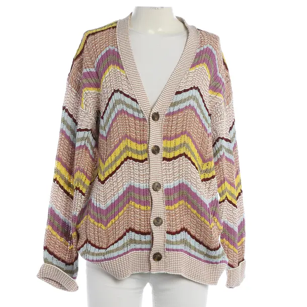 Cardigan, in Multicolored, Cotton, Missoni M