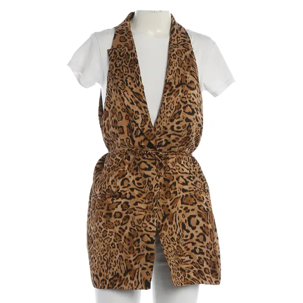 Vest, in Dark Brown, Viscose, Twin Set