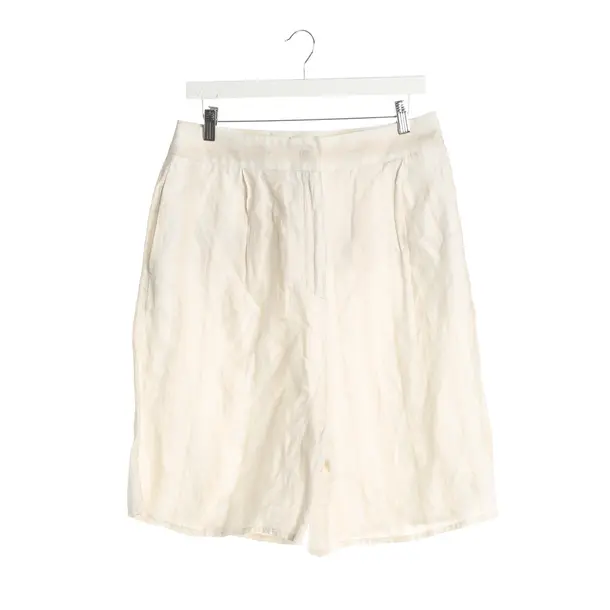 Bermuda Shorts, in Beige, Cotton, Fabiana Filippi