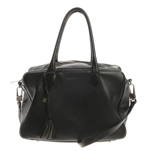 Schultertasche, in Schwarz, Leder, Coccinelle