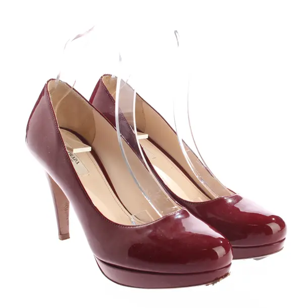 Pumps, in Bordeaux, Prada