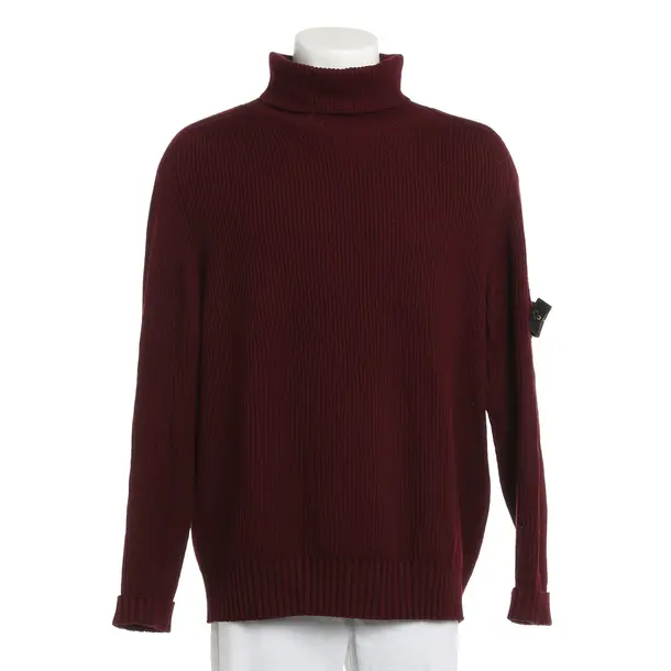 Jumper, in Bordeaux, Wool, Stone Island