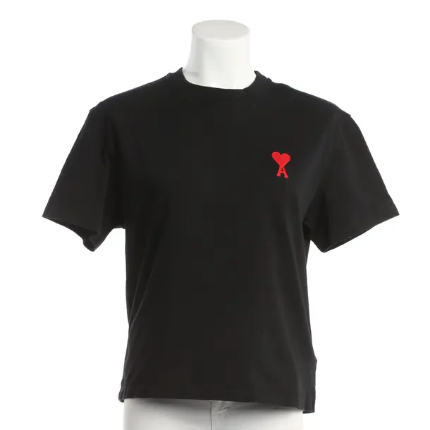 Shirt, in Schwarz, Baumwolle, Ami Paris