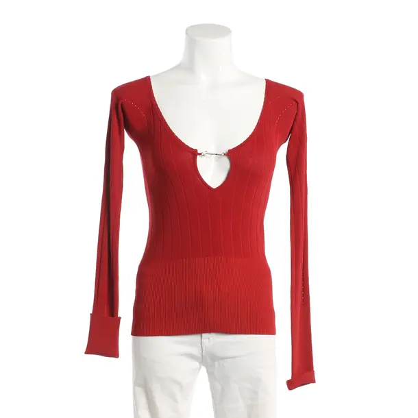 Long Sleeve Shirt, in Red, Viscose, Jacquemus