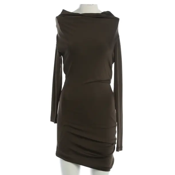 Cocktail Dress, in Dark Brown, Viscose, Alexander McQueen