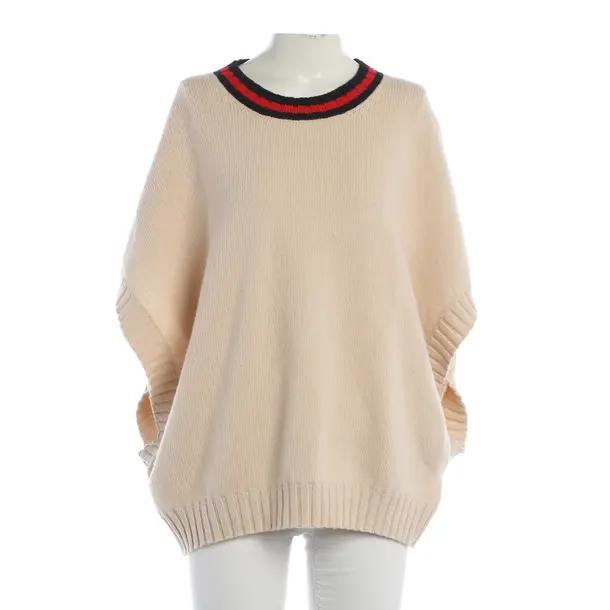 Sweater Vest, in Nude, Wool, Gucci