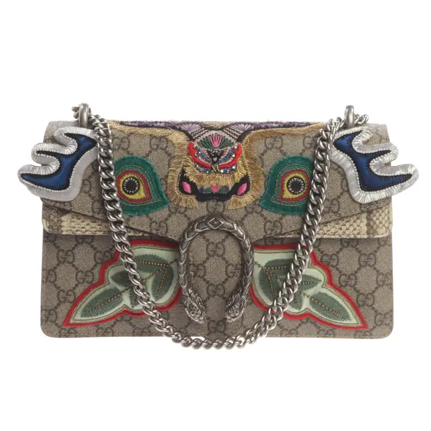 Schultertasche, in Mehrfarbig, Leder, Gucci