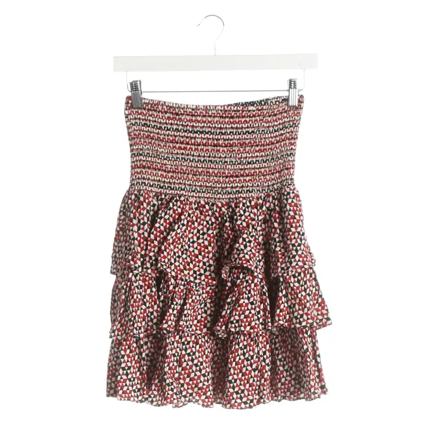 Skirt, in Multicolored, Viscose, Maje