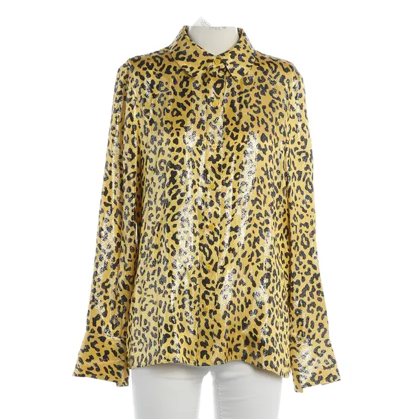 Blouse, in Yellow, Silk, Diane von Furstenberg