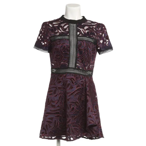 Cocktail Dress, in Purple, Polyester, self-portrait