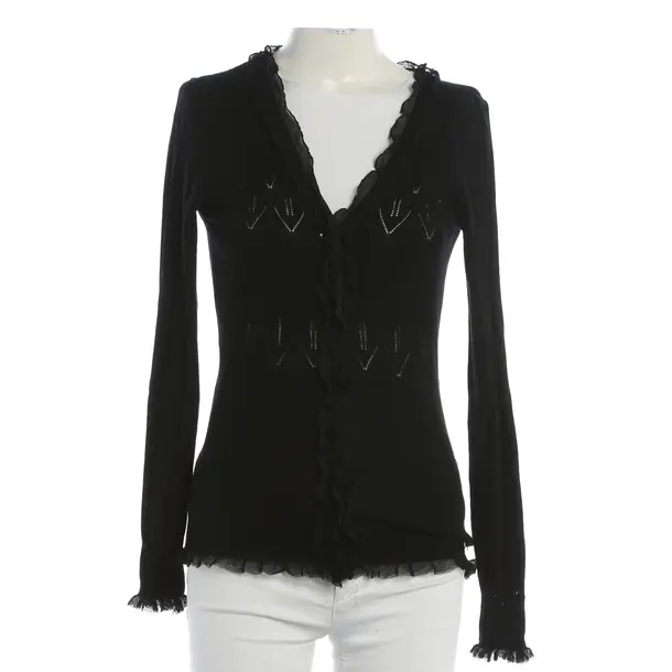 Cardigan, in Black, Viscose, Just Cavalli