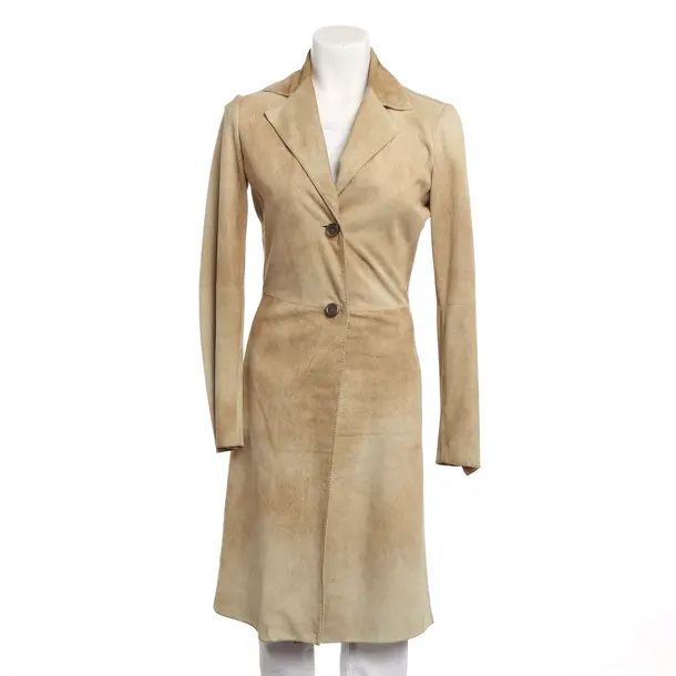 Ledermantel, in Hellbraun, Leder, Hugo Boss Black Label