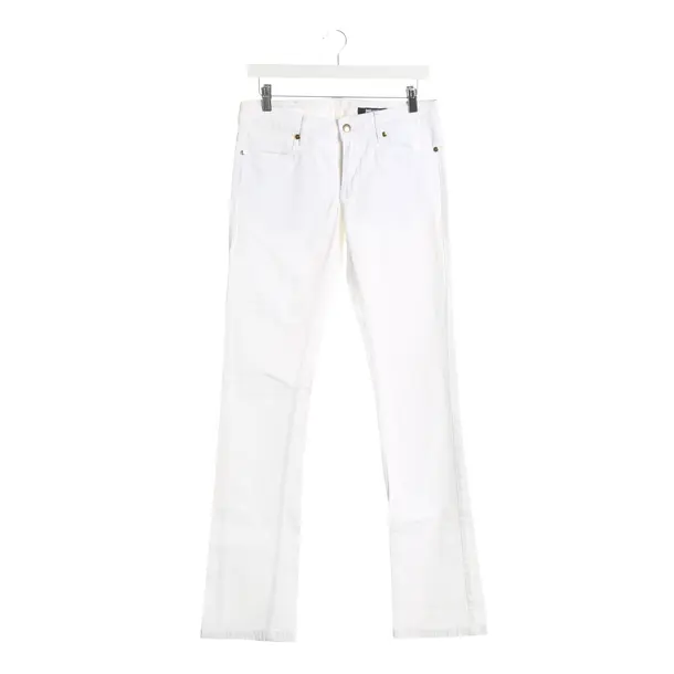 Pants, in White, Cotton, Just Cavalli