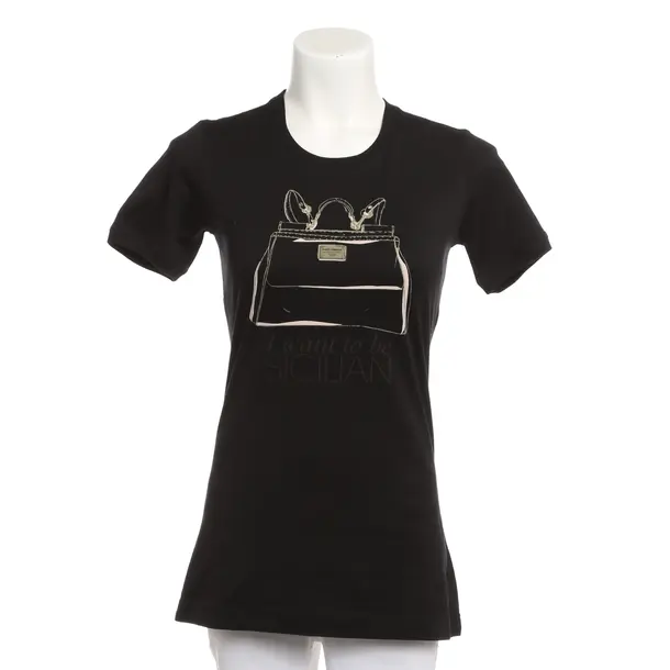 Shirt, in Schwarz, Baumwolle, Dolce & Gabbana