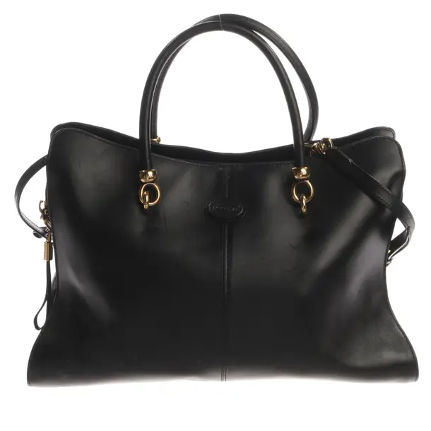 Handtasche, in Schwarz, Leder, Tod´s